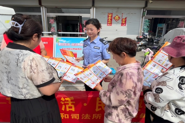 仁和集鎮婦聯：開展民法典宣傳活動