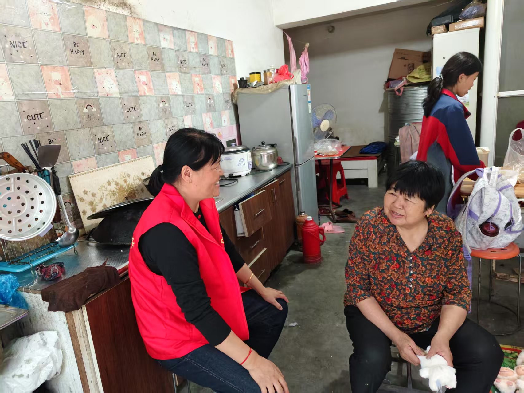 古庵村開展防溺水重點兒童走訪