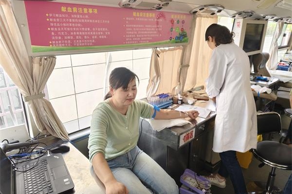 勤東村：志愿活動 無償獻血