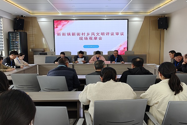 新街村召開(kāi)黨建引領(lǐng)信用村鄉(xiāng)風(fēng)文明評(píng)議觀摩會(huì)