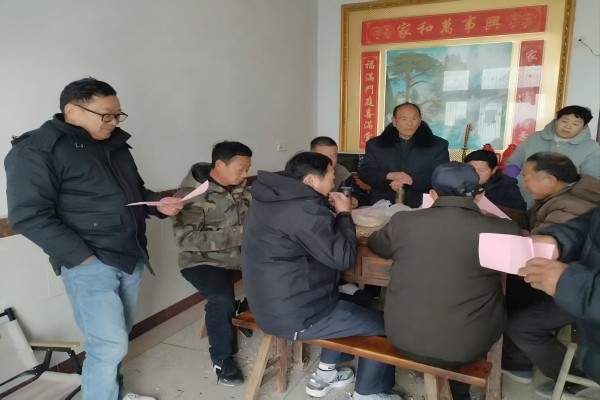 石廟村開展第二輪土地承包到期后再延長(zhǎng)30年摸底核實(shí)工作