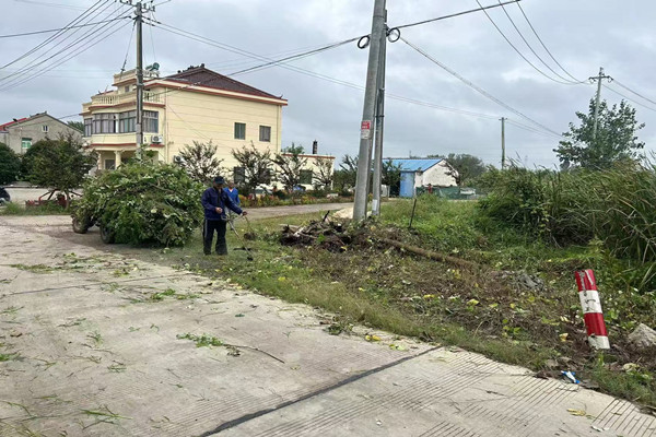 光華村開展道路平交口環境整治，提升村村通道路“安全”