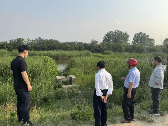 楊村社區開展汛期前涵閘檢查 筑牢防汛安全防線